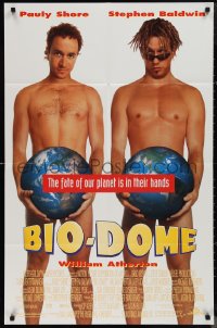 1j1836 BIO-DOME 1sh 1996 naked Pauly Shore & Stephen Baldwin!