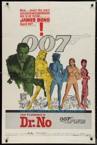1j1909 DR. NO 1sh 1963 Connery is most extraordinary gentleman spy, 1st James Bond!
