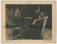 1j0941 ALL'S FAIR IN LOVE LC 1921 wacky portrait of Marcia Manon as Cleopatra the Second, rare!