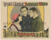 1j0954 BARBED WIRE LC 1927 French POW Pola Negri, Clive Brook & Einar Hansen in WWII, rare!
