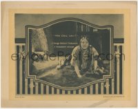 1j0957 BEHOLD MY WIFE LC 1920 Native American Mabel Julienne Scott on animal fur rug, rare!