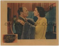1j1023 GIVE ME YOUR HEART LC 1936 best close up of Kay Francis laughing at Roland Young, rare!