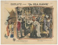 1j1154 SEA HAWK LC 1924 Milton Sills steals Enid Bennett during her wedding, Sabatini, ultra rare!
