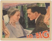 1j1172 SO BIG LC 1932 aged Barbara Stanwyck & her grown son Hardie Albright, William Wellman, rare!