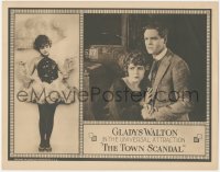1j1205 TOWN SCANDAL LC 1923 c/u of Broadway showgirl Gladys Walton & Edward Hearn, ultra rare!