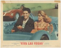 1j1215 VIVA LAS VEGAS LC #2 1964 can sexy Ann-Margret compete with Elvis Presley's race car!