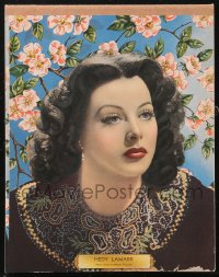 1j0072 HEDY LAMARR notepad 1940s great portrait of the beautiful MGM leading lady!