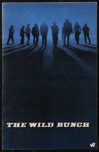 1j1703 WILD BUNCH pressbook 1969 Sam Peckinpah, William Holden & Ernest Borgnine, includes herald!