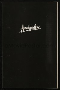 1j0529 APOCALYPSE NOW souvenir program book 1979 Francis Ford Coppola Vietnam War classic!