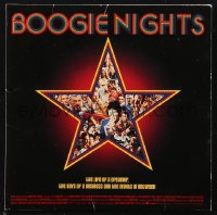 1j0506 BOOGIE NIGHTS Japanese promo brochure 1997 Burt Reynolds, Mark Wahlberg as Dirk Diggler!