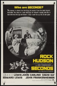 1j2142 SECONDS 1sh 1966 Rock Hudson buys himself a new life, John Frankenheimer!