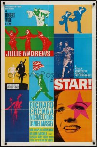 1j2162 STAR int'l 1sh 1968 Julie Andrews, Robert Wise, Richard Crenna, Daniel Massey, great images!
