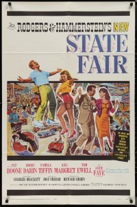 1j2167 STATE FAIR 1sh 1962 Pat Boone, Ann-Margret, Rodgers & Hammerstein musical!