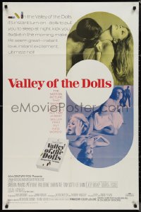 1j2208 VALLEY OF THE DOLLS 1sh 1967 sexy Sharon Tate, from Jacqueline Susann's erotic novel!
