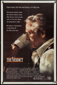 1j2209 VERDICT 1sh 1982 lawyer Paul Newman has one last chance, written by David Mamet!