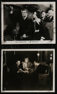 1j1620 CLAUDE RAINS 6 from 7.5x9.25 to 8x10 stills 1930s the star from a variety of roles!