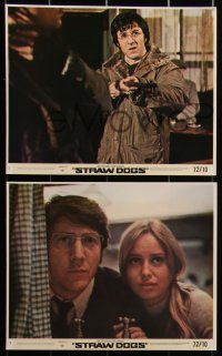 1j1616 STRAW DOGS 8 8x10 mini LCs 1972 Dustin Hoffman, Susan George, directed by Sam Peckinpah!