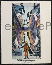1j0171 2001: A SPACE ODYSSEY 11 Cinerama color English FOH LCs 1968 Stanley Kubrick, McCall art!