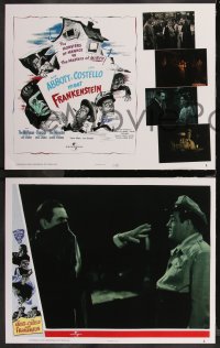 1j0716 ABBOTT & COSTELLO MEET FRANKENSTEIN signed #1/3 set of 12 faux LCs 2021 scenes you would have liked to see!