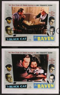 1j0743 BLACK CAT /RAVEN signed #1/3 set of 8 faux LCs 2021 scenes you would have liked to see!