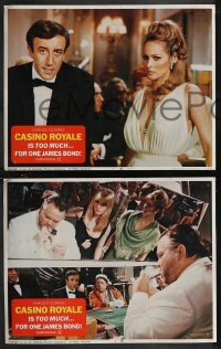 1j1258 CASINO ROYALE 8 LCs 1967 Peter Sellers, Niven, Welles, Ursula Andress, James Bond spoof!