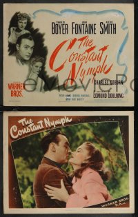 1j1260 CONSTANT NYMPH 8 LCs 1943 Charles Boyer, Joan Fontaine, Joyce Reynolds and Eduardo Ciannelli!