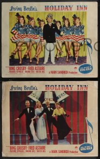1j1359 HOLIDAY INN 7 LCs 1942 Bing Crosby, Marjorie Reynolds & Fred Astaire, Irving Berlin classic!