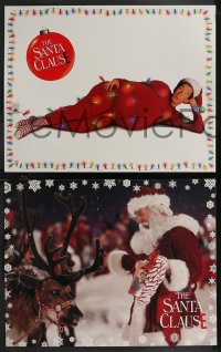 1j1332 SANTA CLAUSE 8 LCs 1994 jolly Tim Allen, David Krumholtz, Walt Disney Christmas comedy!