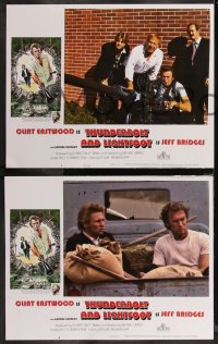 1j0777 THUNDERBOLT & LIGHTFOOT signed #1/3 set of 8 faux LCs 2021 scenes you would have liked to see!
