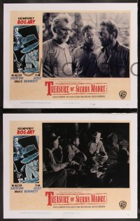 1j0729 TREASURE OF THE SIERRA MADRE signed #1/3 set of 10 faux LCs 2021 best different scenes!