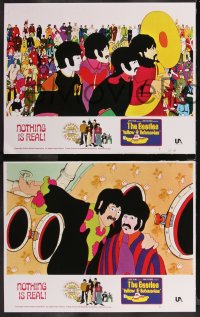 1j0725 YELLOW SUBMARINE signed #1/3 set of 12 faux LCs 2021 scenes you would have liked to see!