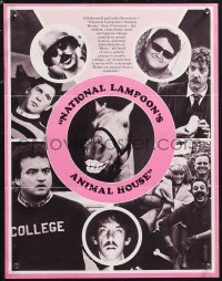 1j0505 ANIMAL HOUSE promo brochure 1978 John Belushi, completely different, very rare & early!