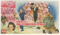1j0412 SINGIN' IN THE RAIN Spanish herald 1953 Gene Kelly, Debbie Reynolds, Donald O'Connor