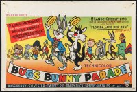 1k0323 BUGS BUNNY PARADE Belgian 1960s Sylvester, Tweety, Daffy, Speedy, Yosemite Sam & more!