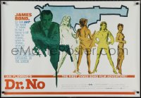 1k0246 DR. NO 27x39 English commercial poster 2007 James Bond, art image from the half-sheet!