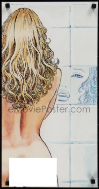 1k0260 MILO MANARA 13x24 commercial poster 2014 erotic art of sexy Miele naked in shower!
