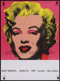 1k0277 TATE GALLERY WARHOL 22x30 English commercial poster 2000s classic Andy art of Marilyn Monroe!