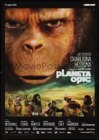 1k0343 PLANET OF THE APES Czech 12x17 R2017 Charlton Heston, classic sci-fi, completely different images!