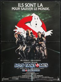 1k0406 GHOSTBUSTERS French 15x21 1984 Bill Murray, Aykroyd & Ramis are here to save the world!