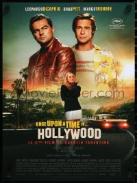 1k0413 ONCE UPON A TIME IN HOLLYWOOD French 16x21 2019 images of Pitt, DiCaprio, Robbie, Tarantino!