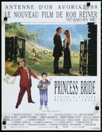 1k0415 PRINCESS BRIDE French 16x21 1988 Rob Reiner fantasy classic as real as the feelings you feel!