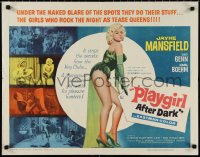 1k0935 PLAYGIRL AFTER DARK 1/2sh 1962 great full-length image of sexy Jayne Mansfield!