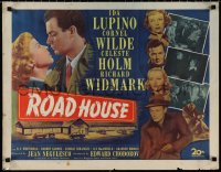 1k0941 ROAD HOUSE 1/2sh 1948 Ida Lupino, Cornel Wilde, Richard Widmark, Celeste Holm, noir!