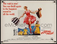 1k0946 SOUND OF MUSIC 1/2sh R1973 classic Terpning art of Julie Andrews & top cast!