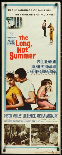 1k1015 LONG, HOT SUMMER insert 1958 Paul Newman, Joanne Woodward, Faulkner, directed by Martin Ritt!