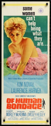 1k1028 OF HUMAN BONDAGE insert 1964 super sexy Kim Novak can't help being what she is!
