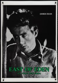 1k0247 EAST OF EDEN 28x39 Italian commercial poster 1980s first James Dean, Elia Kazan classic!