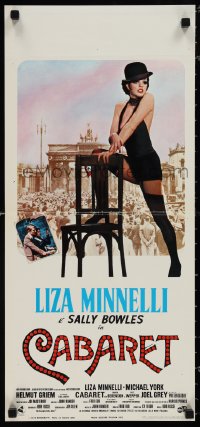1k0685 CABARET Italian locandina 1972 Liza Minnelli sings & dances in Nazi Germany!