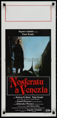1k0729 VAMPIRE IN VENICE Italian locandina 1989 Klaus Kinski in title role, different horror art!