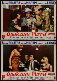 1k0741 SOME CAME RUNNING set of 10 Italian 19x27 pbustas 1959 Frank Sinatra, Dean Martin & MacLaine!